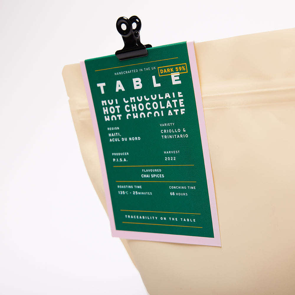 Hot Chocolate 59% Haiti - Chai Spices