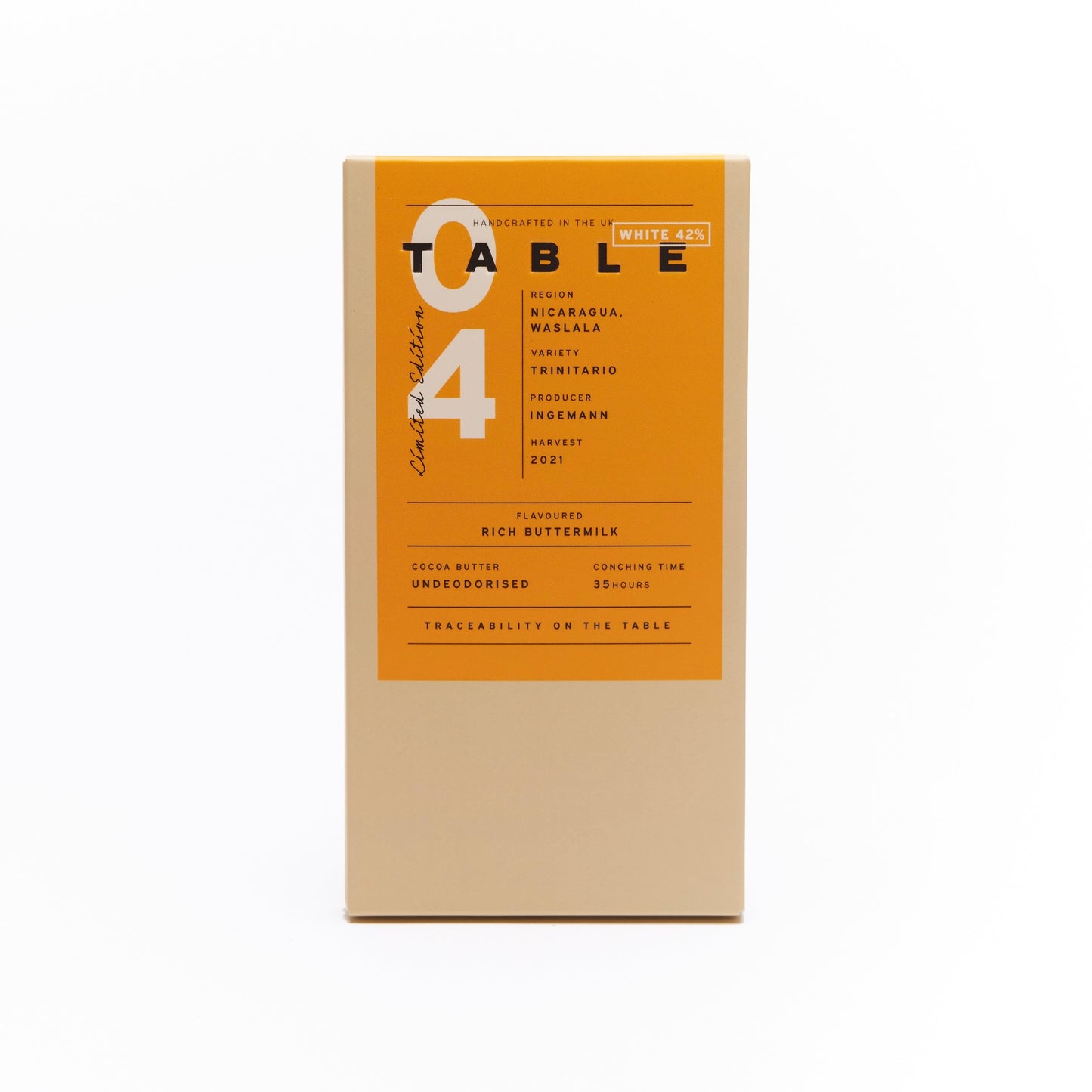 Limited Edition 42% Buttermilk White Chocolate