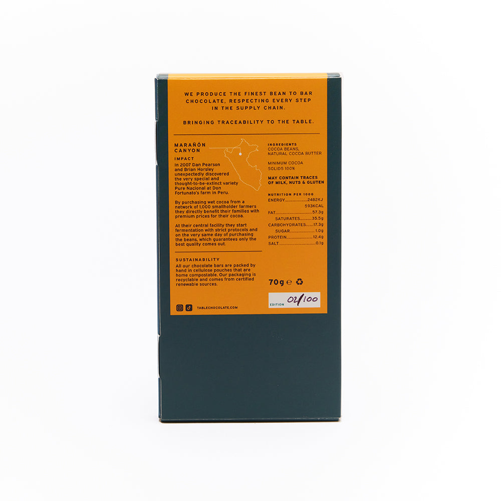 Limited Edition 100% Dark Chocolate