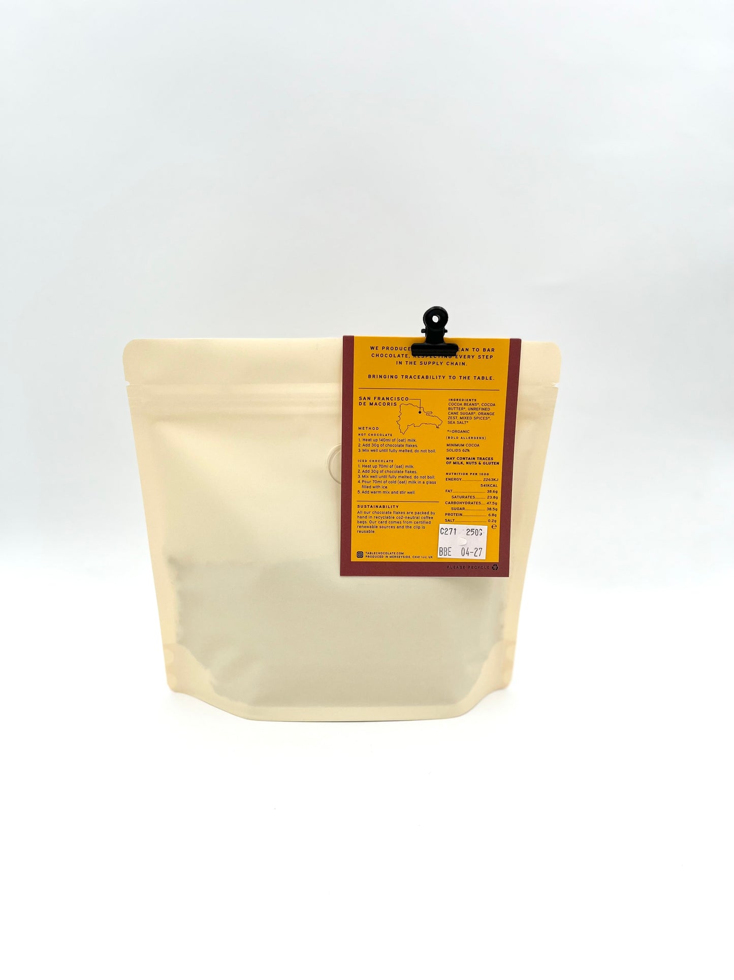 Limited Edition Hot Chocolate 62% Christmas