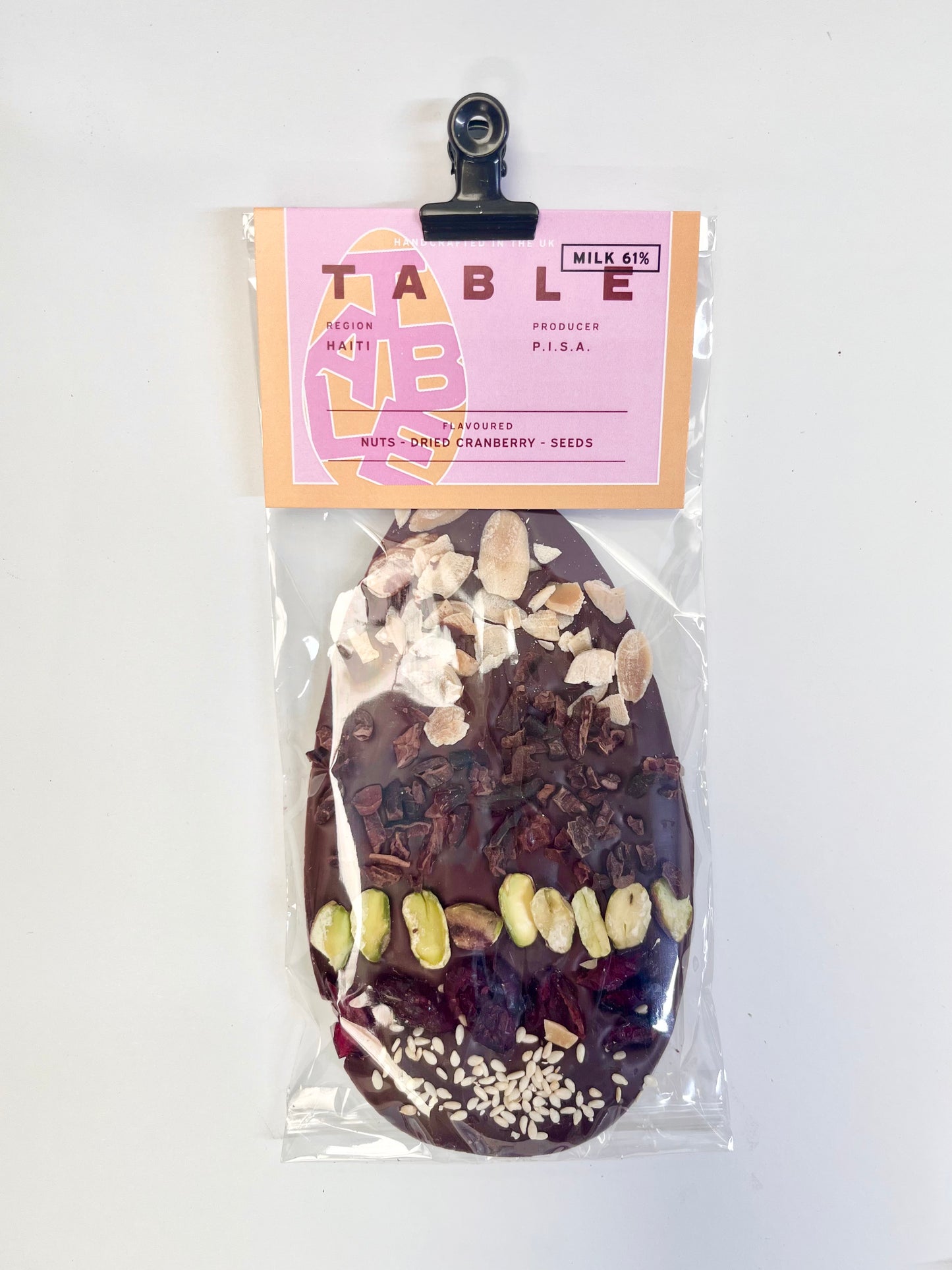 2D Easter Egg - Haiti 61% Milk Chocolate