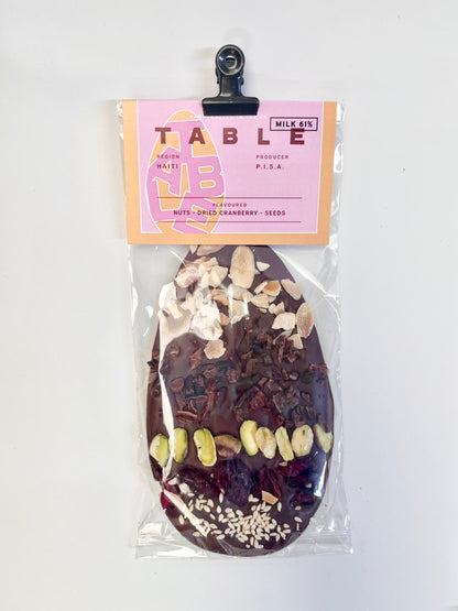 2D Easter Egg - Haiti 61% Milk Chocolate