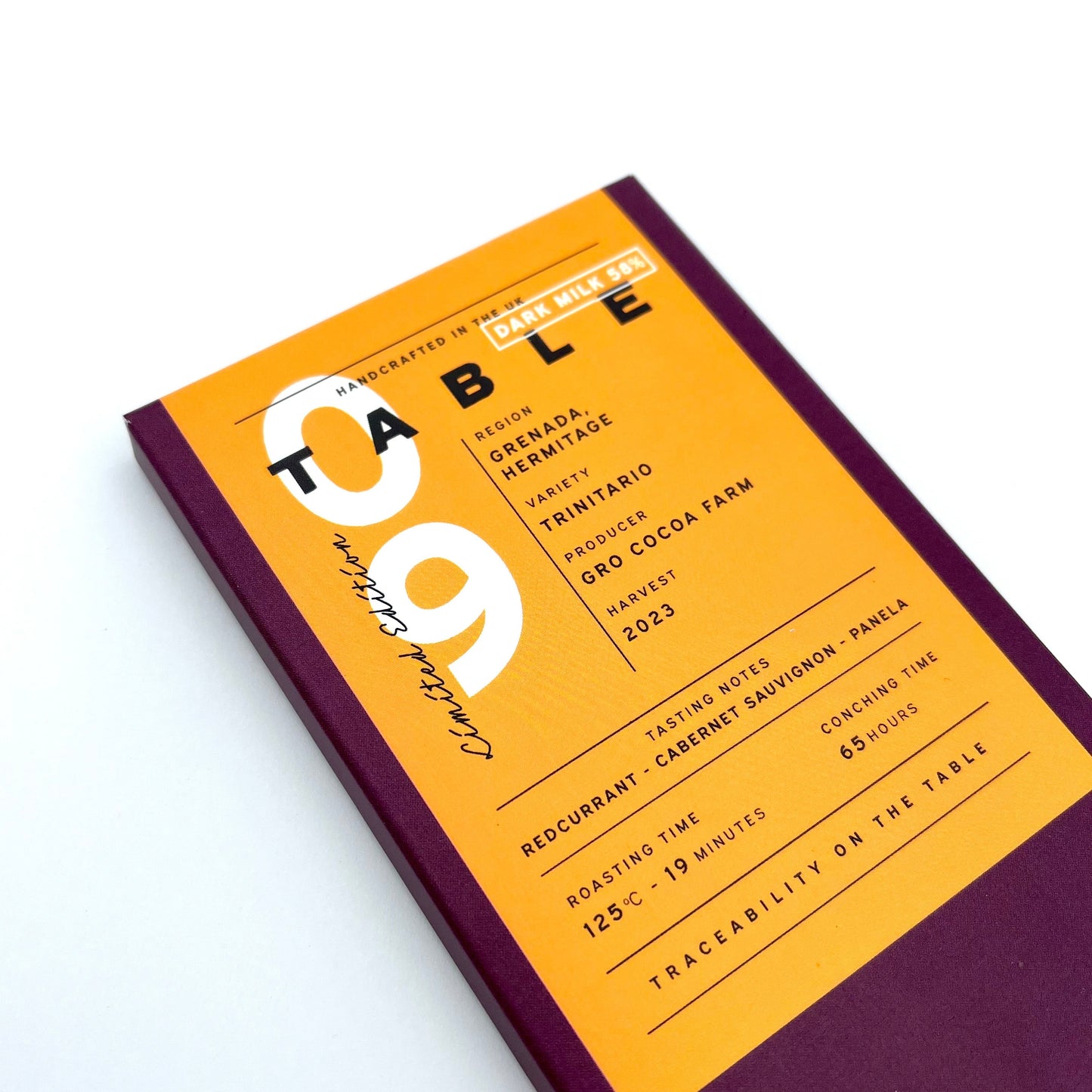 Limited Edition 09 - 58% Dark Milk Chocolate